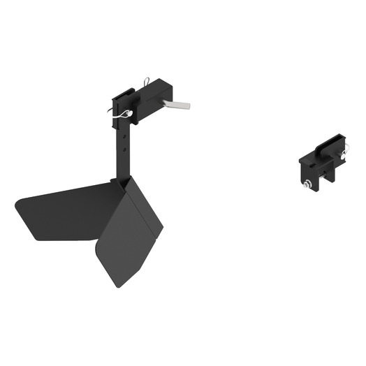 Furrow plough: Two bottom plow: (Receiver Mount System)