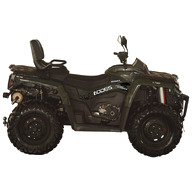 ODES 650L EPS Basic V-Twin T3b, dark green + tasuta haagis