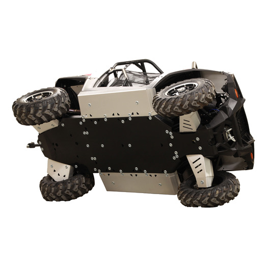 Põhjakaitsme täiskomplekt (alumiinium/plastik): Polaris RZR 570