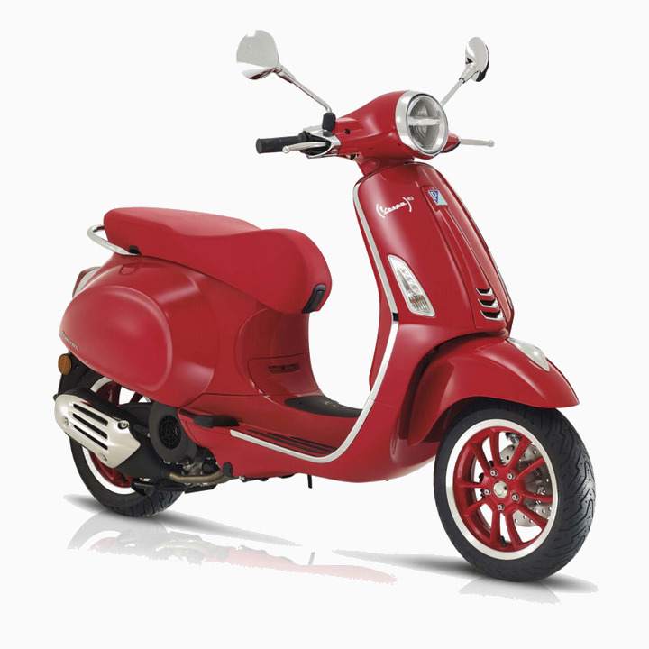 Roller Vespa Primavera Red 50 SPECIAL EDITION