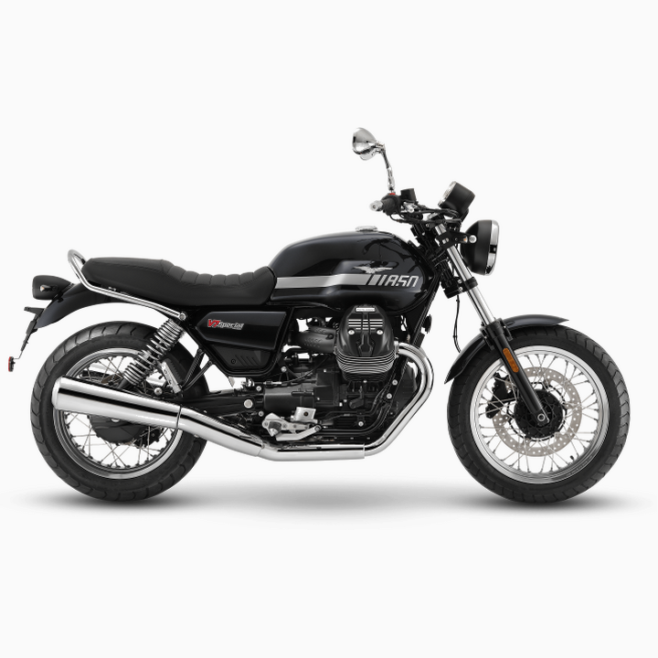 Mootorratas Moto Guzzi V7 Special Silver Stripe Monochrome