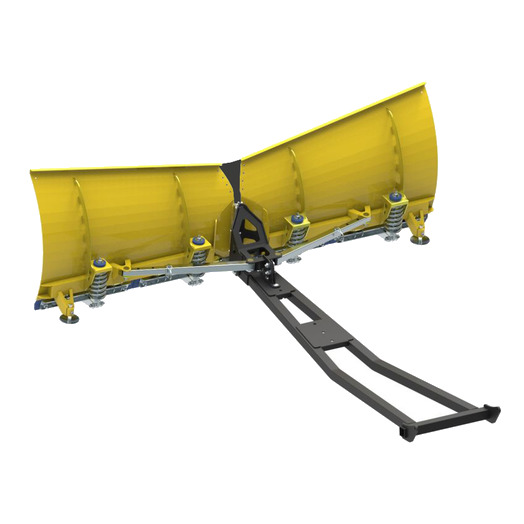 Lumesahk V-Plow 1800 G2 põhjaalune kinnitus roomikutega kasutamiseks (34.2900 + 34.3800)