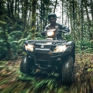 Suzuki Kingquad 750AXi EPS maastikusõiduk, roheline