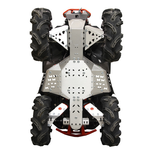 Alumiiniumist põhjakaitsme täiskomplekt: CanAm Renegade X MR: (2017-2018)