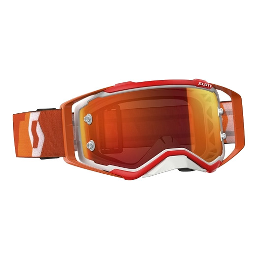 Orange/white/orange chrome works
