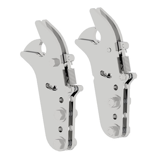 Latches, pair ( front mount system )