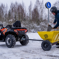 Liiva ja kruusa puistur ATV-le: IB G2 PRO 500