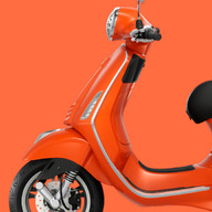 Roller Vespa Primavera 125, Arancio Impulsivo