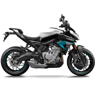 Mootorratas CFMOTO 675NK, valge